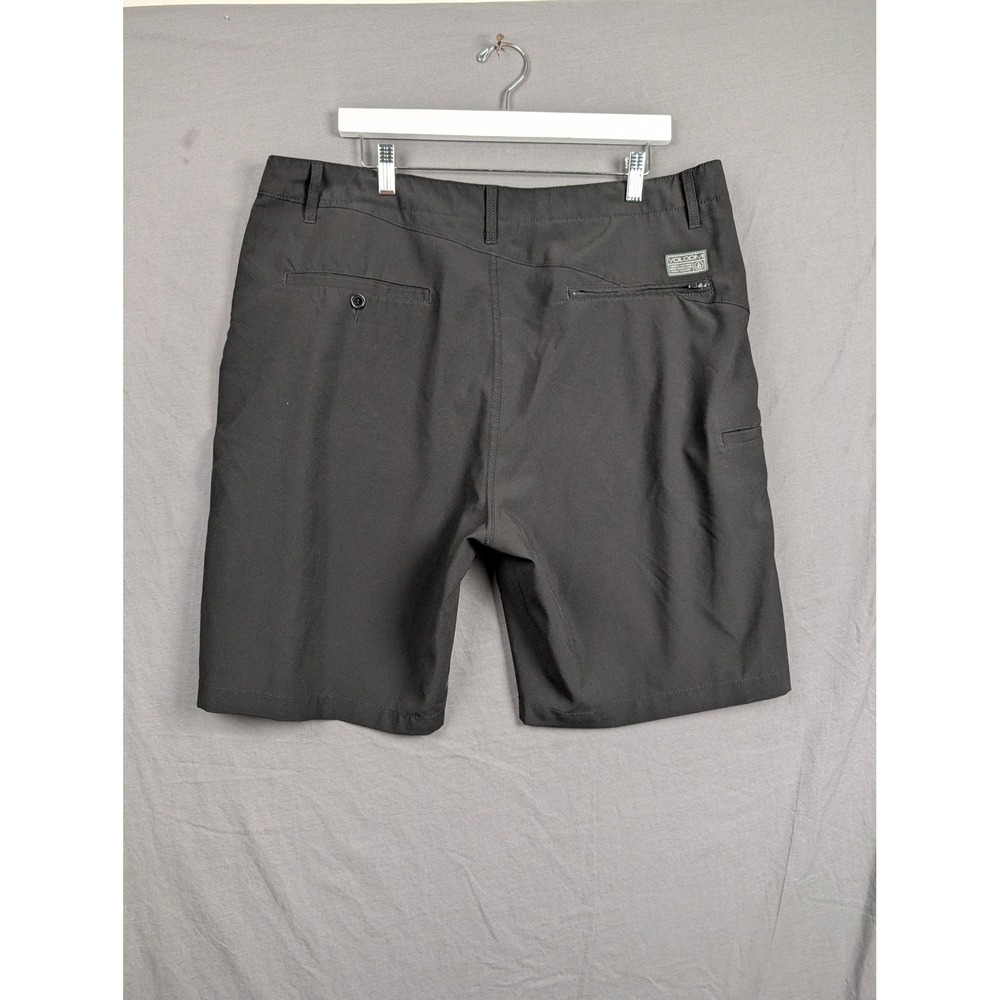 Volcom Surf & Turf Hybrid Shorts Mens 38 Black 4 Way Stretch Boardshorts